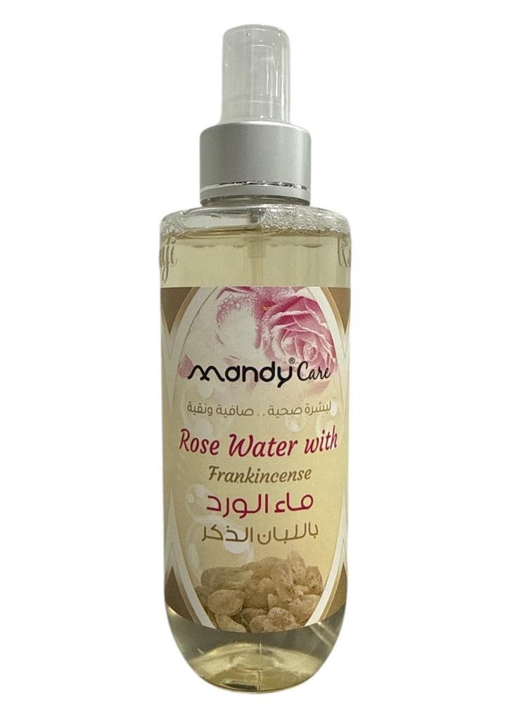 ماء الورد باللبان الذكر  لبشرة صحية صافية ونقية 250 ملي